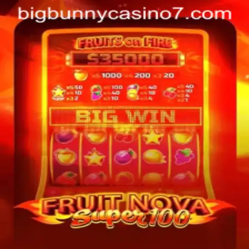 Exploring the Thrills of FruitNovaSuper100 at BigBunny Casino